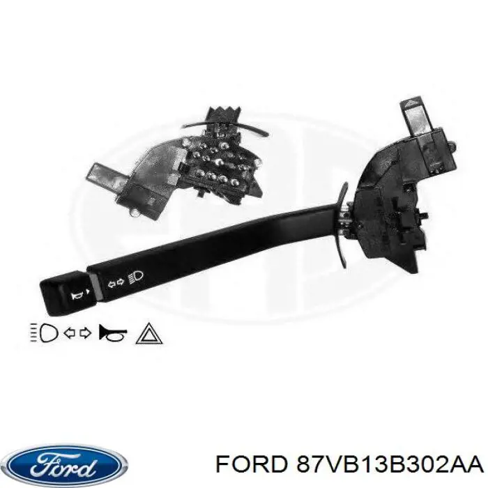 Купити 87VB13B302AA Ford Перемикач підрульовий, лівий