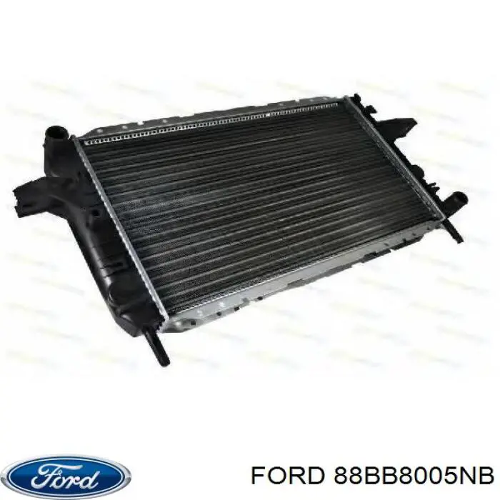 Радіатор основний Ford 88BB8005NB ціна, від 91.37 USD