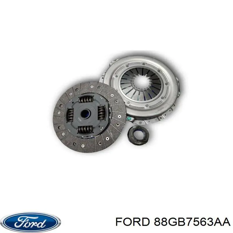 Корзина зчеплення 88GB7563AA Ford