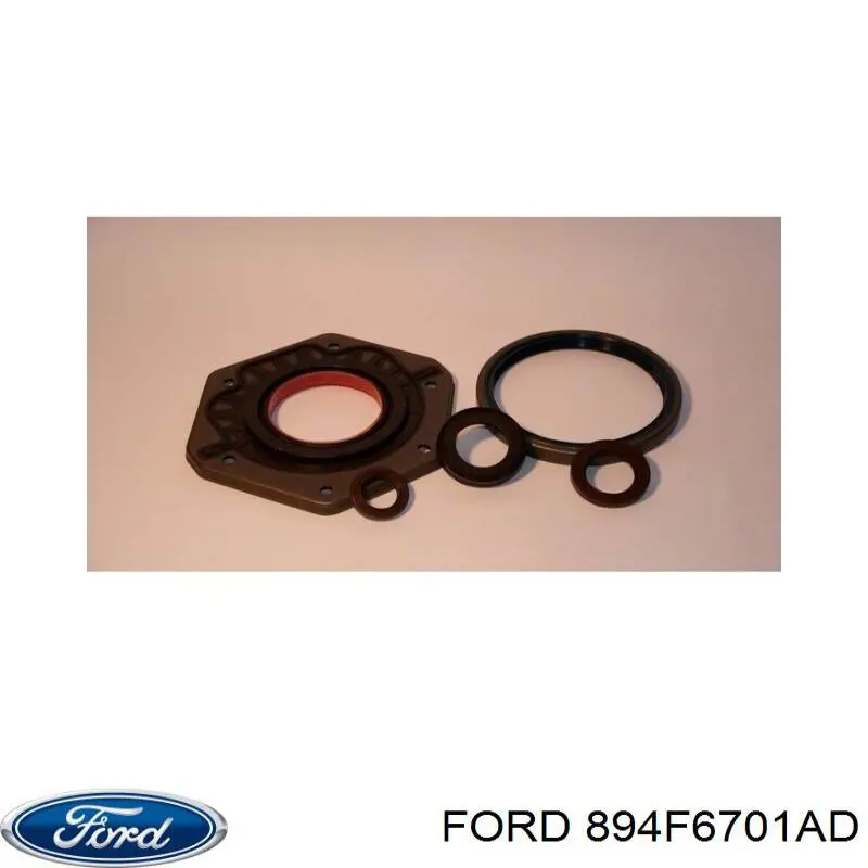 Купити 894F6701AD Ford Сальник колінвала задній