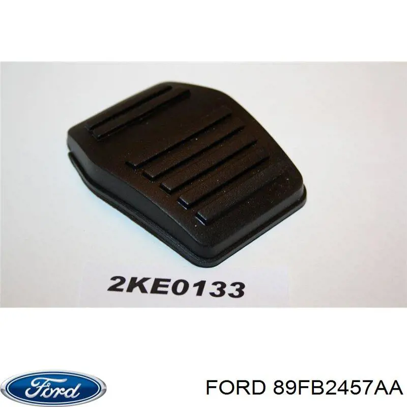 Накладка педалі гальма Ford 89FB2457AA ціна, від 2.45 USD