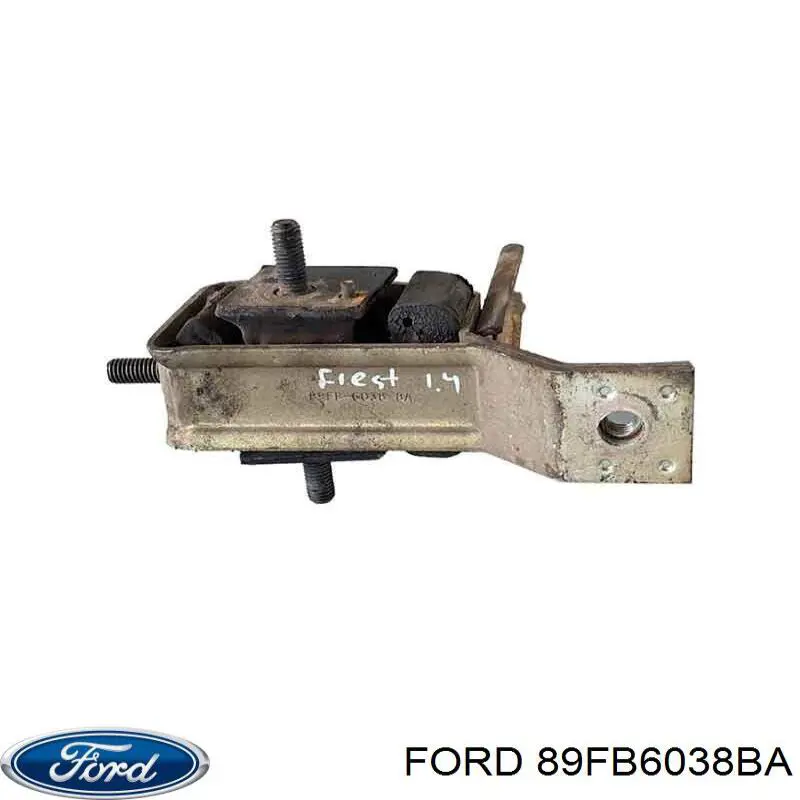 89FB6038BA Ford Права подушка мотора