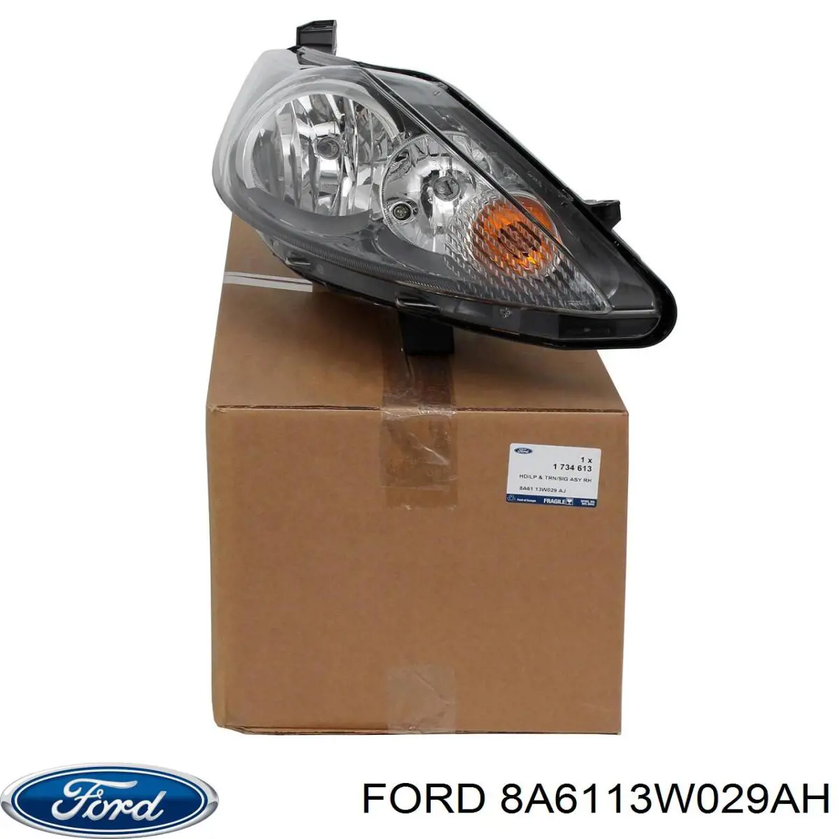 Фара ліва 8A6113W029AH Ford