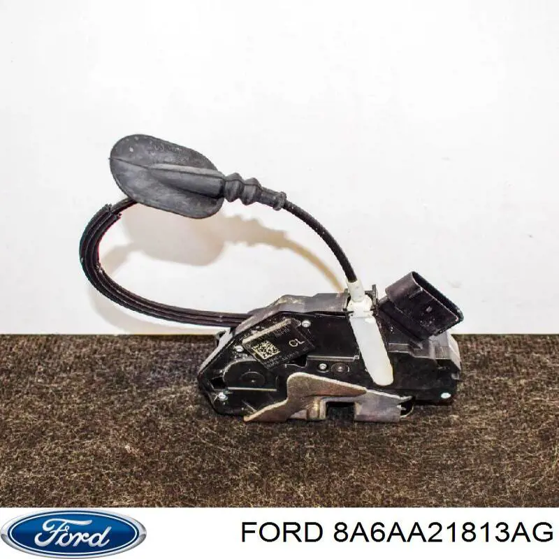 8A6AA21813AG Ford Замок водійських дверей