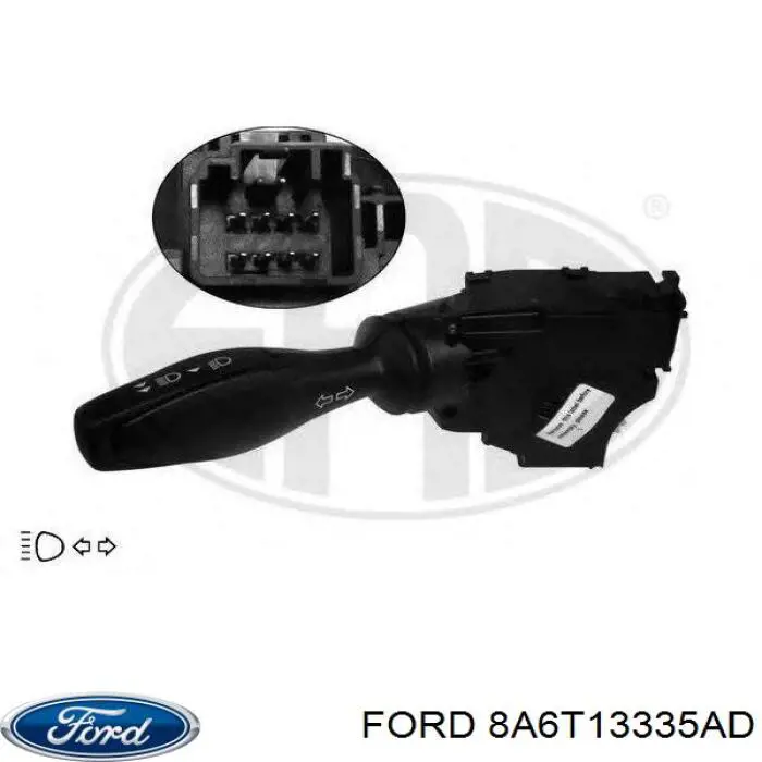 Перемикач підрульовий, лівий Ford 8A6T13335AD ціна, від 29.80 USD