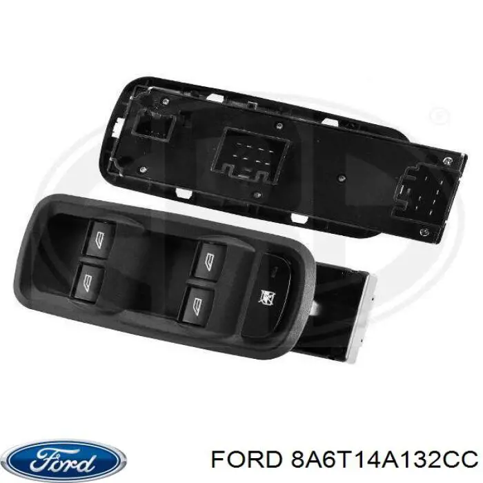Кнопковий блок керування склопідіймачами передній лівий Ford 8A6T14A132CC ціна, від 22.32 USD