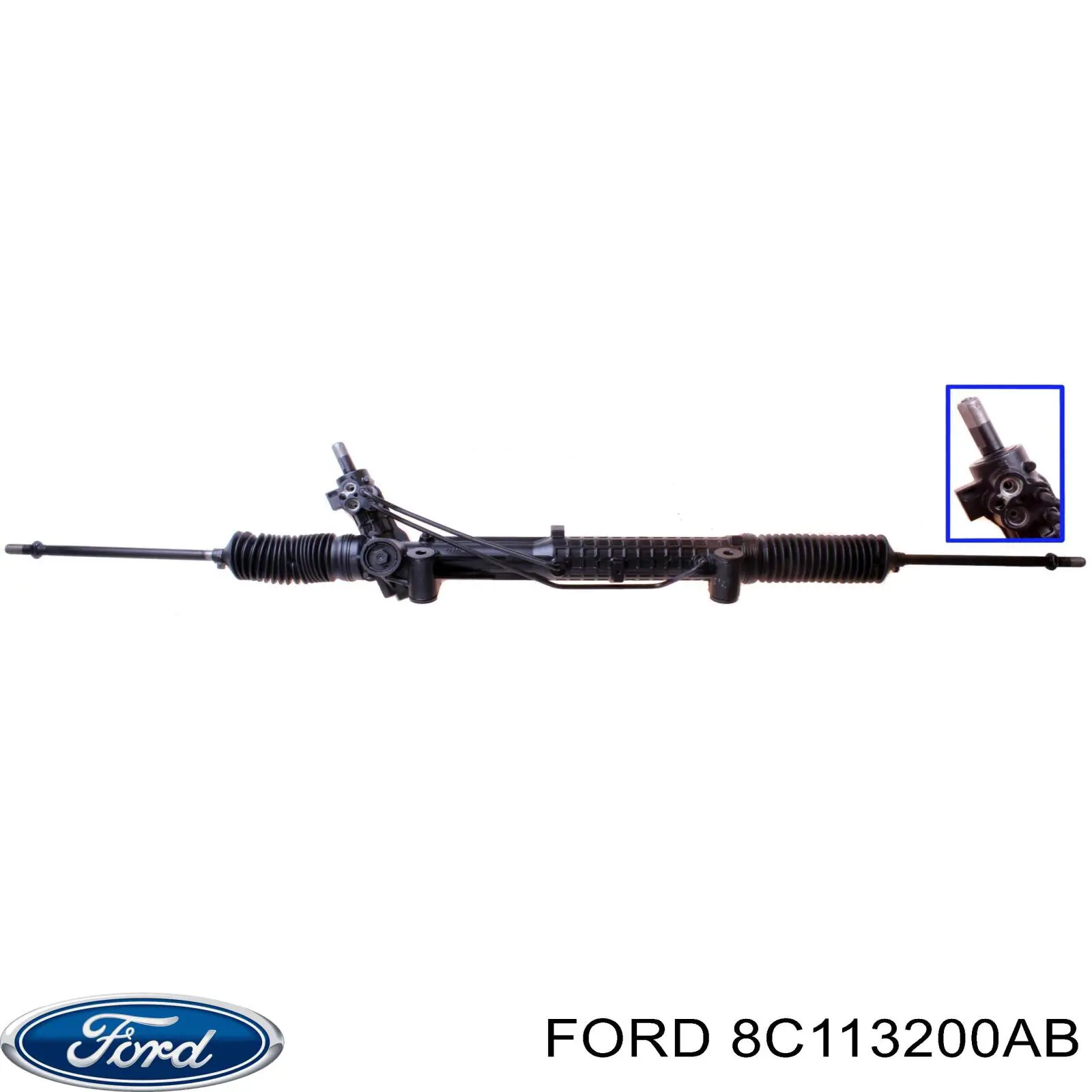 Управління рульове в зборі Ford 8C113200AB ціна, від 234.91 USD