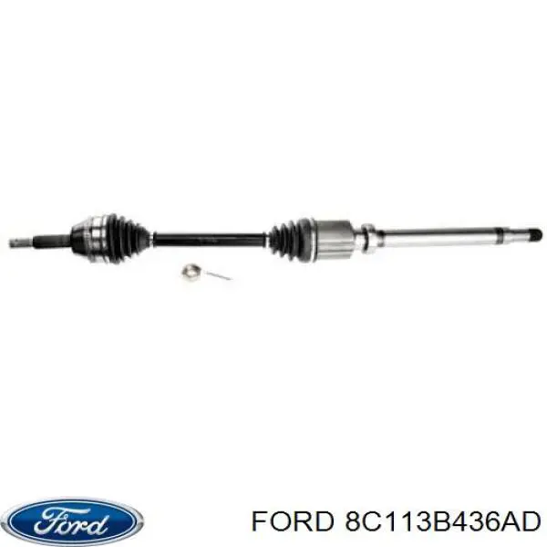 Купити 8C113B436AD Ford Піввісь права