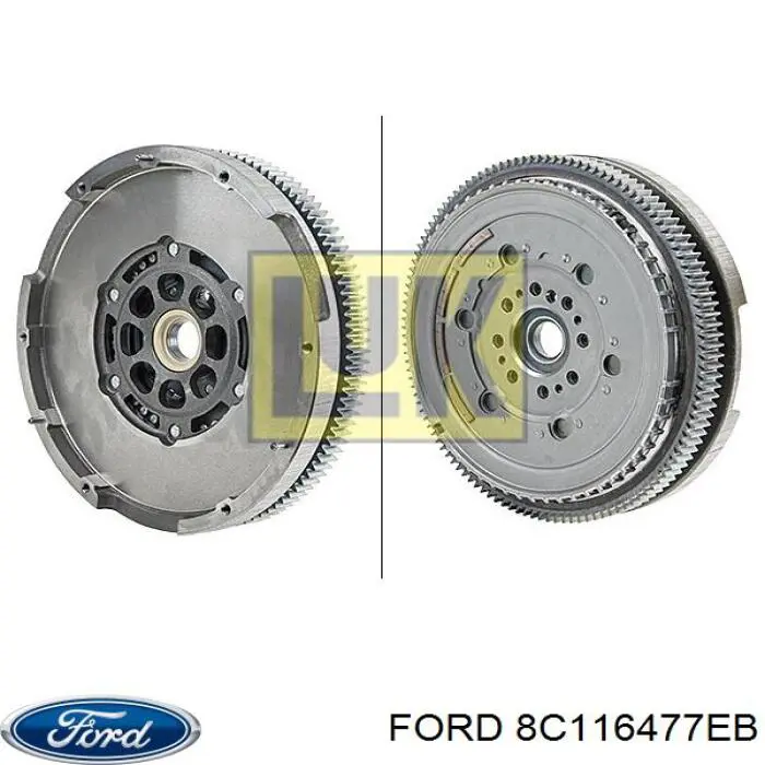 Купити 1865776 Ford Маховик із зубчастим ободом в зборі