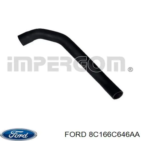 Купити 8C166C646AA Ford Шланг/патрубок интеркуллера