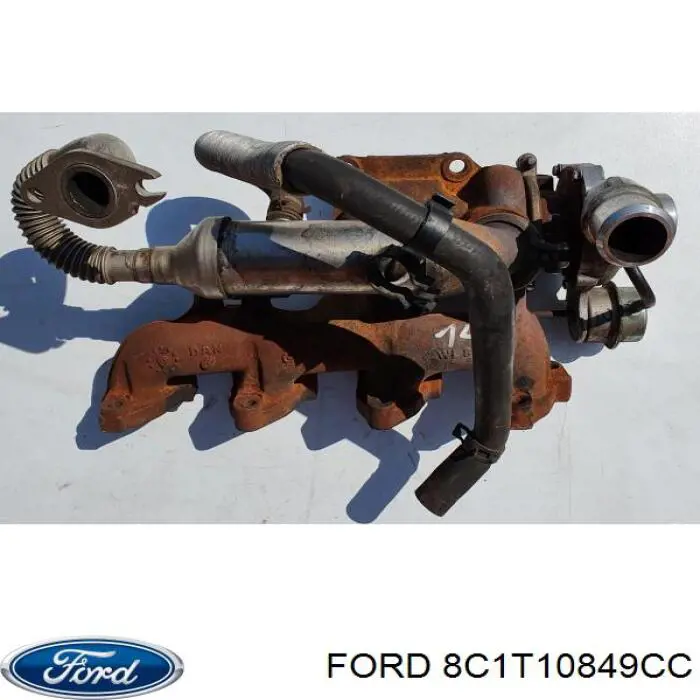 Приладова дошка-щиток приладів 8C1T10849CC Ford