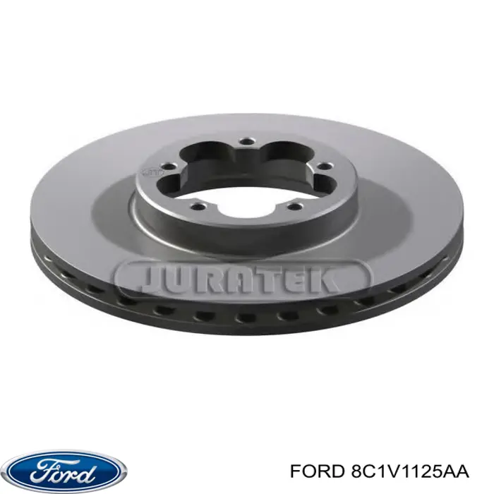 Гальмівні диски передні 8C1V1125AA Ford