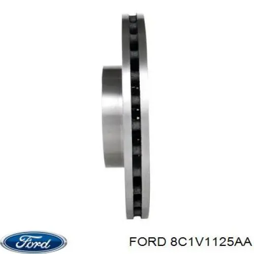 Гальмівні диски передні 8C1V1125AA Ford