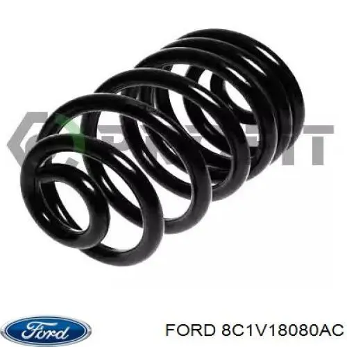 Амортизатор задній Ford 8C1V18080AC ціна, від 55.09 USD
