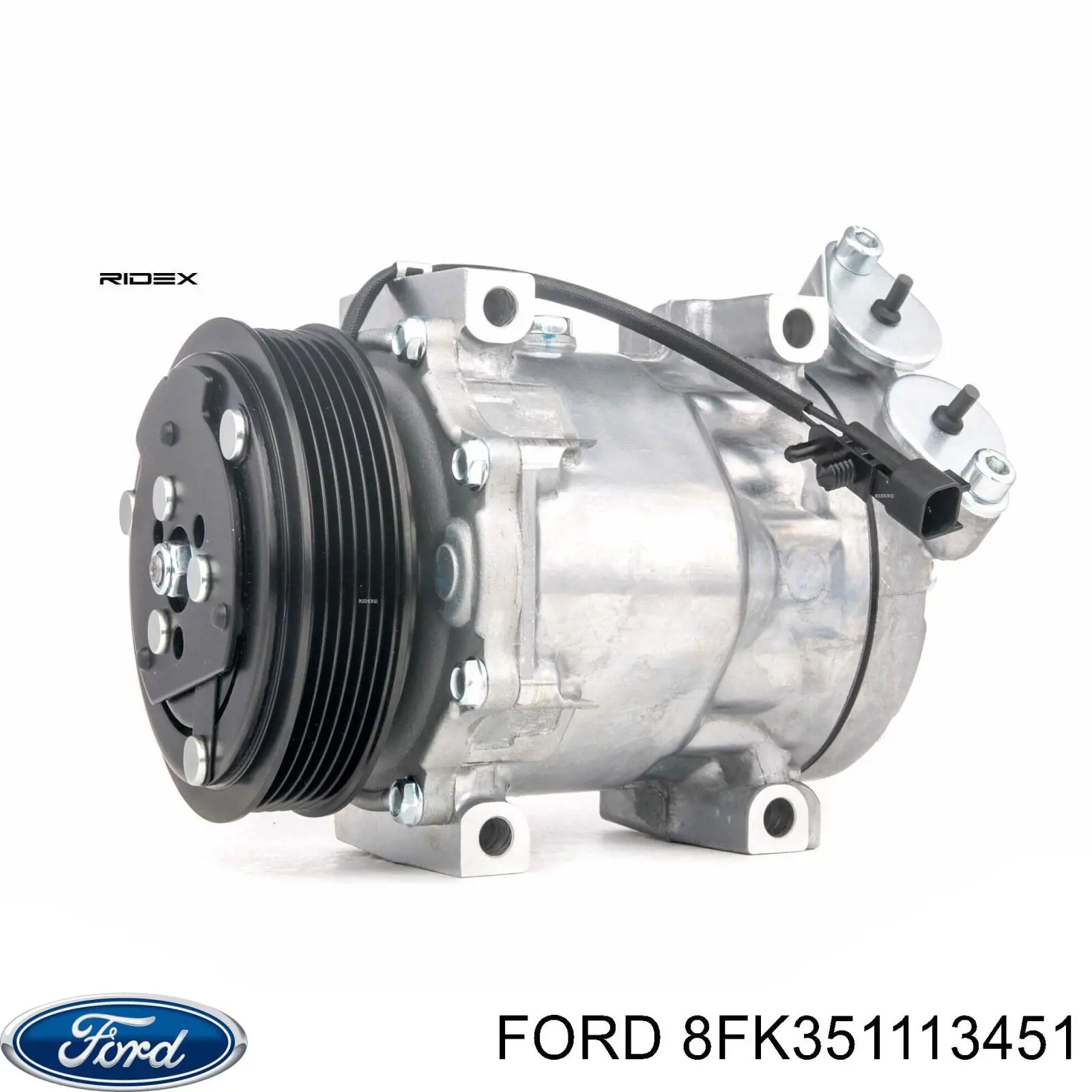 Компресор кондиціонера 8FK351113451 Ford