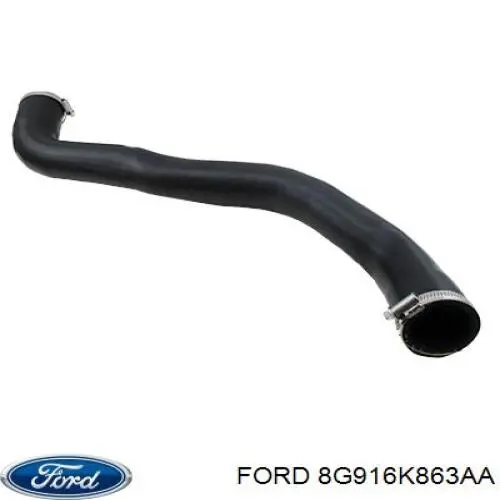 Купити 1693589 Ford Шланг/патрубок интеркуллера