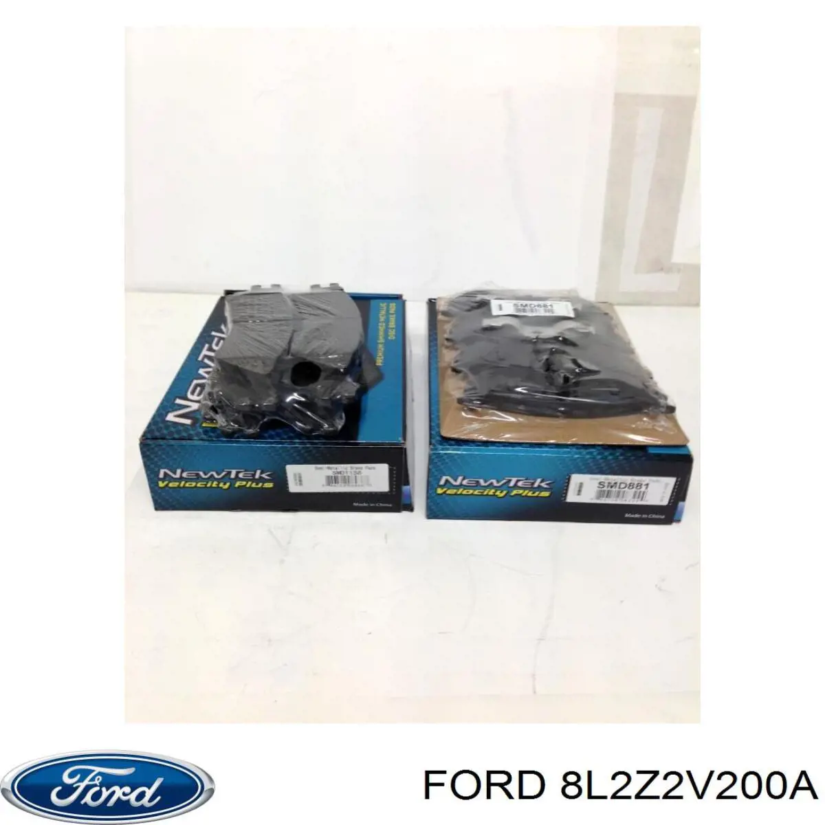 8L2Z2V200A Ford Колодки гальмівні задні, дискові