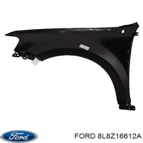 Капот Ford 8L8Z16612A ціна, від 187.62 USD