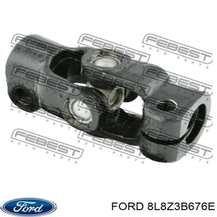 Вал рульової колонки, нижній 8L8Z3B676E Ford