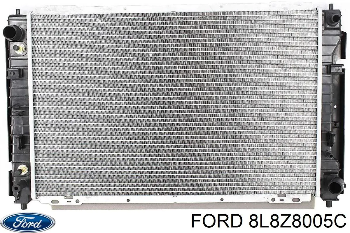 8L8Z8005C Ford Радіатор охолодження двигуна
