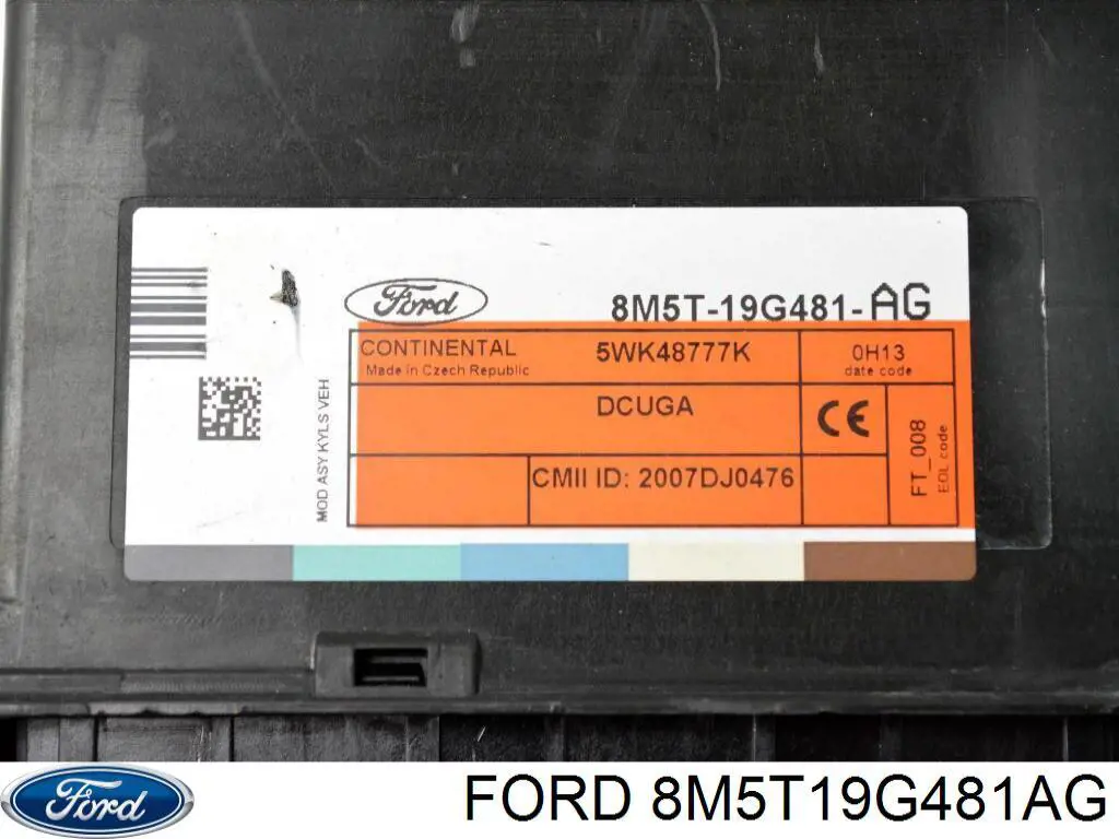 Блок комфорту 8M5T19G481AG Ford