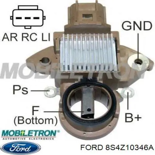 Купити 8S4Z10346A Ford Генератор