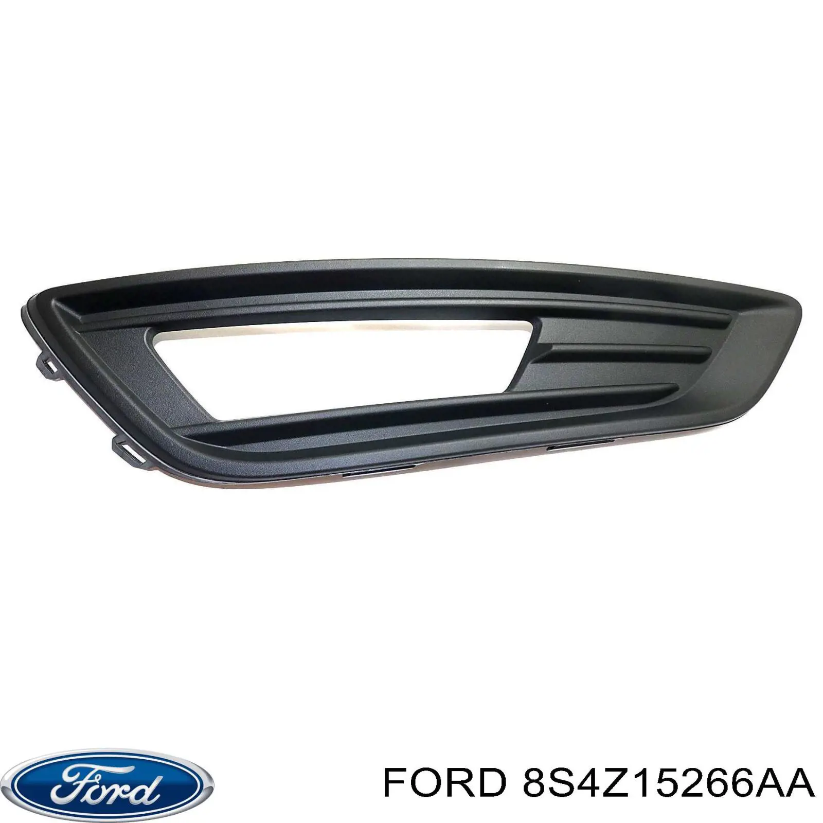 Заглушка, решітка протитуманних фар бампера переднього, права Ford 1528559 ціна, від 3.58 USD