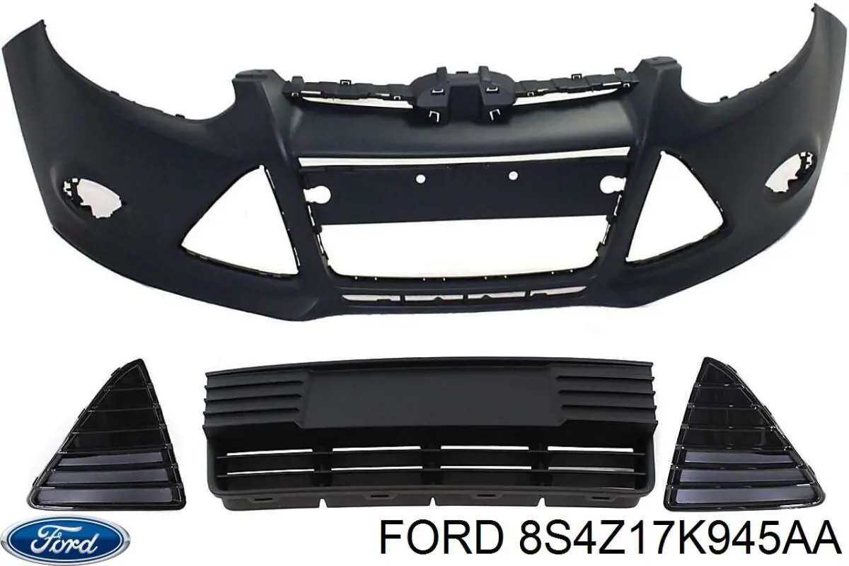 Решітка переднього бампера Signeda PFD07274GA ціна, від 28.72 USD