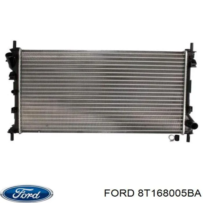 8T168005BA Ford радіатор охолодження двигуна