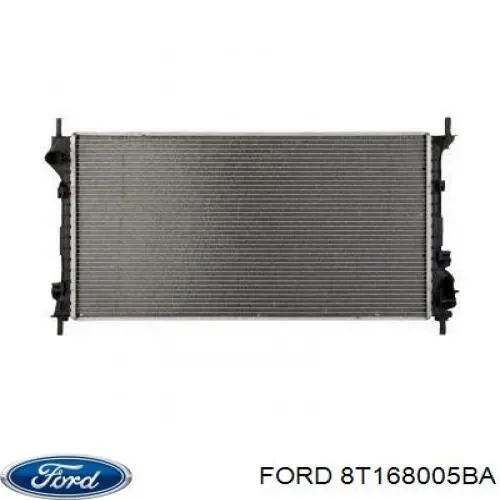 Купити 8T168005BA Ford Радіатор двигуна