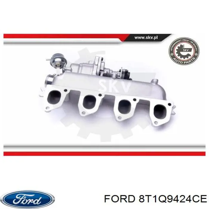 Клапан EGR рециркуляції газів Ford 1668595
