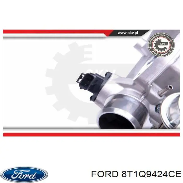 1668595 Ford Клапан рециркуляції відпрацьованих газів EGR