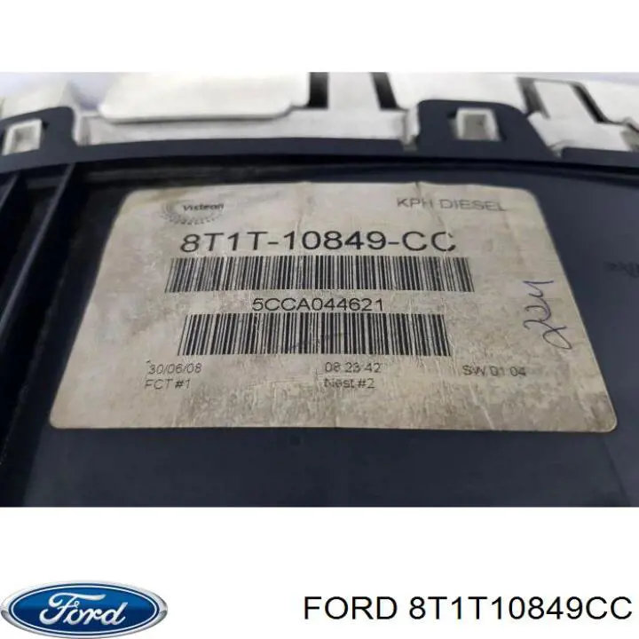 8T1T10849CC Ford Щиток приладів додатковий