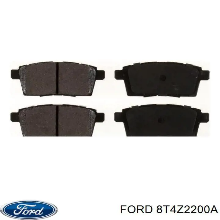 Задні дискові колодки Ford 8T4Z2200A