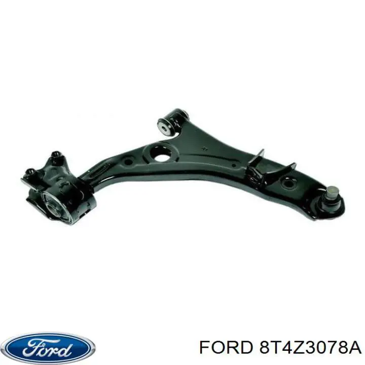 Важіль передньої підвіски нижній, правий 8T4Z3078A Ford