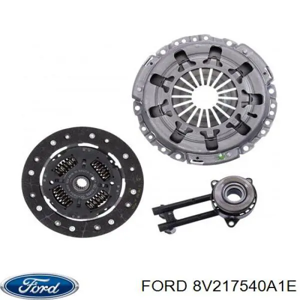 Комплект зчеплення (3 частини) 8V217540A1E Ford