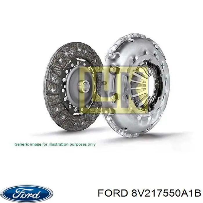 Диск зчеплення 1539670 Ford