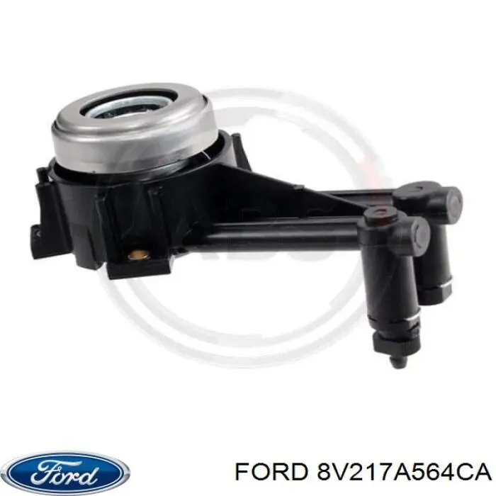 Купити 8V217A564CA Ford Робочий циліндр зчеплення в зборі з витискним підшипником