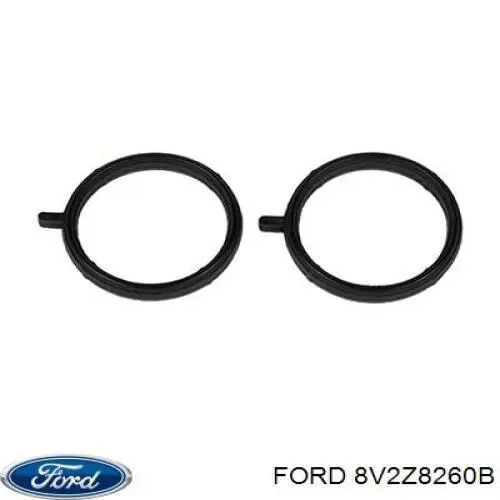Купити 8V2Z8260B Ford Шланг/патрубок радіатора охолодження, верхній