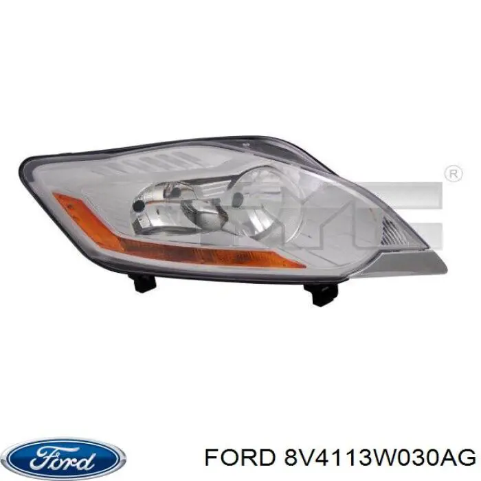 Фара ліва 8V4113W030AG Ford