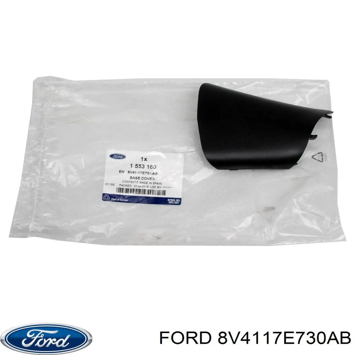 Накладка правого дзеркала заднього виду Ford 8V4117E730AB ціна, від 38.33 USD