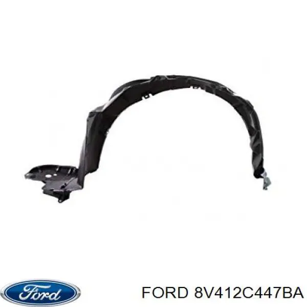 Захист гальмівного диска, переднього, лівого Ford 1552093 ціна, від 25.31 USD