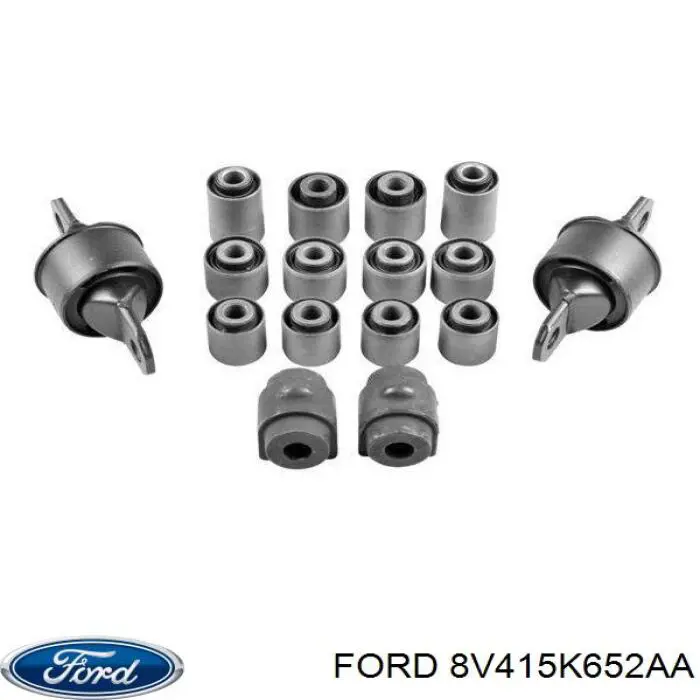 Купити 8V415K652AA Ford Важіль задньої підвіски нижній, лівий/правий