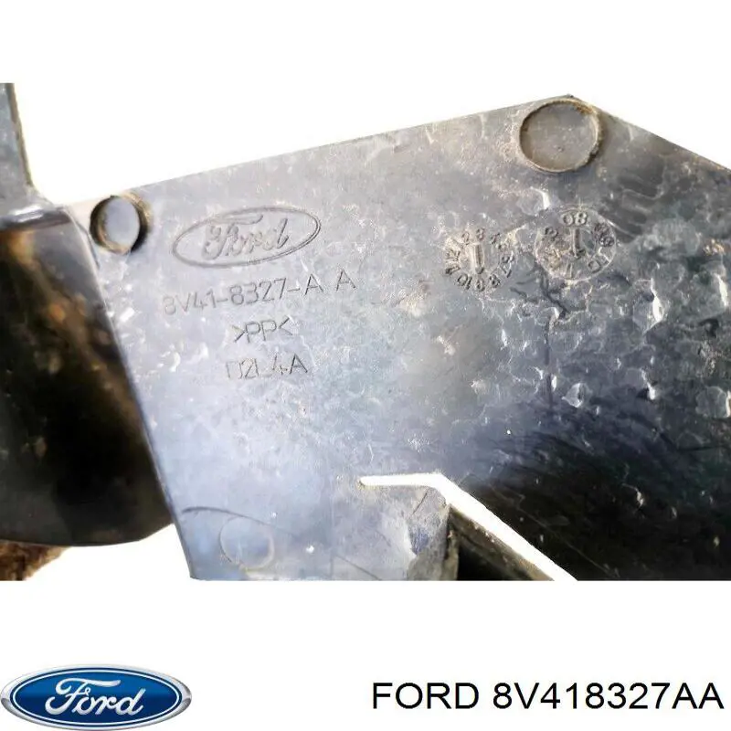 Повітропровід (дефлектор) радіатора, лівий Ford 8V418327AA ціна, від 7.60 USD