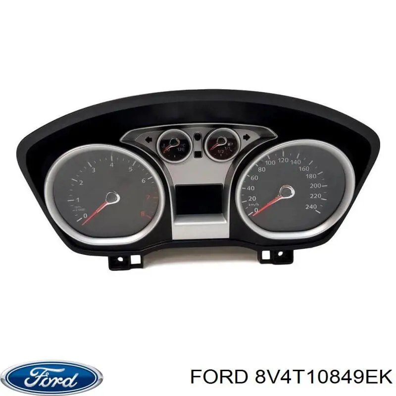 8V4T10849EK Ford Щиток приладів додатковий