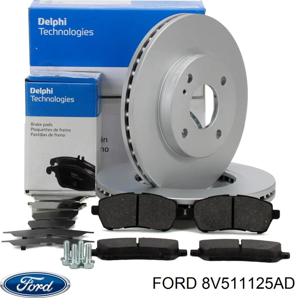 Купити 8V511125AD Ford Ротор гальмівний