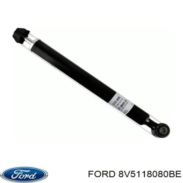 Амортизатор задній Ford 8V5118080BE ціна, від 22.52 USD