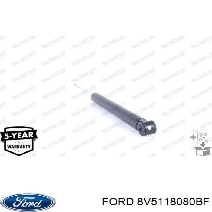 8V5118080BF Ford Амортизатори задні