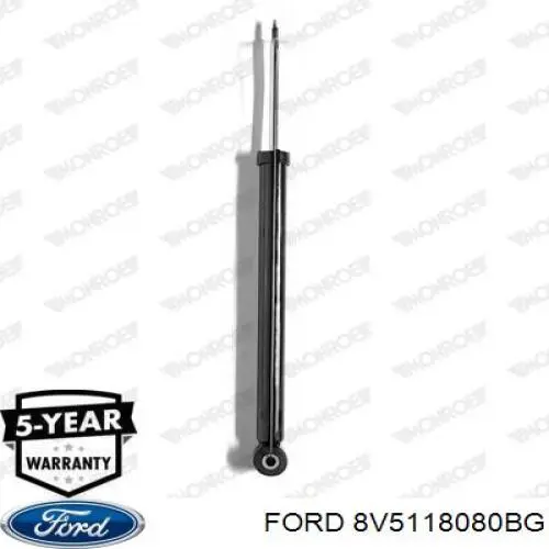 Амортизатор задній Ford 8V5118080BG ціна, від 25.40 USD