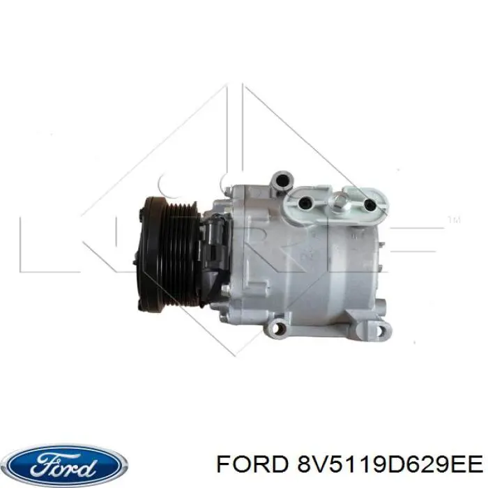 Купити 8V5119D629EE Ford Компресор кліматичної установки